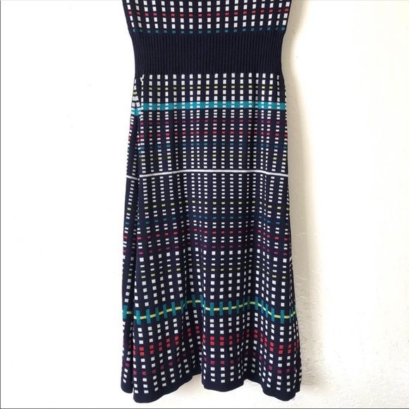 Laundry by Shelli Segal multi colored form fitting  knit dress in size Small - Picture 3 of 13